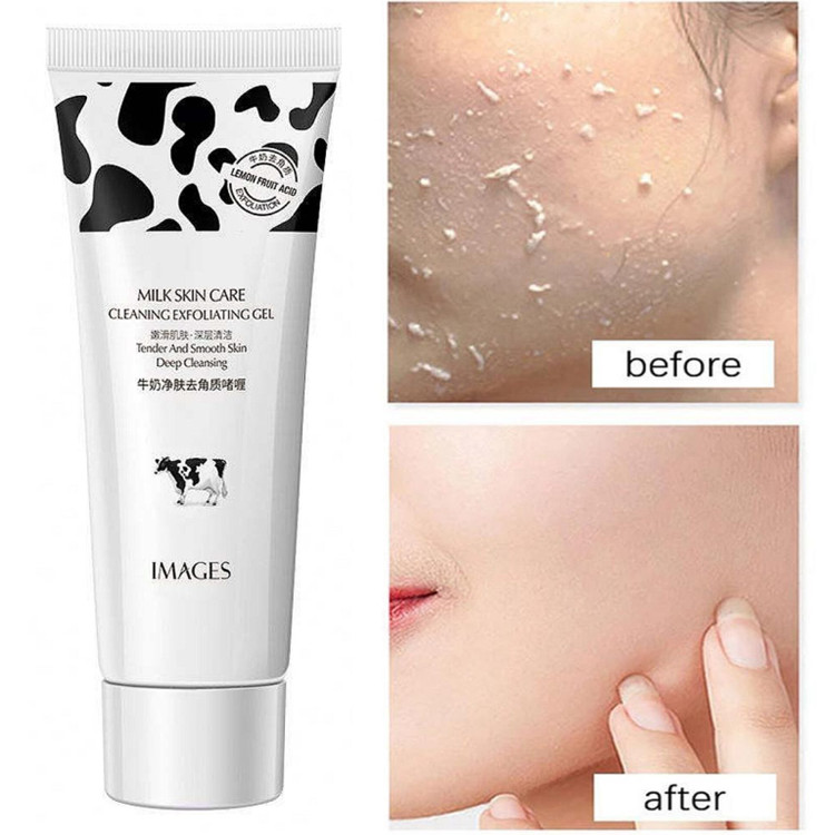 ژل اسکراب لایه بردار شیر گاو ایمیجز