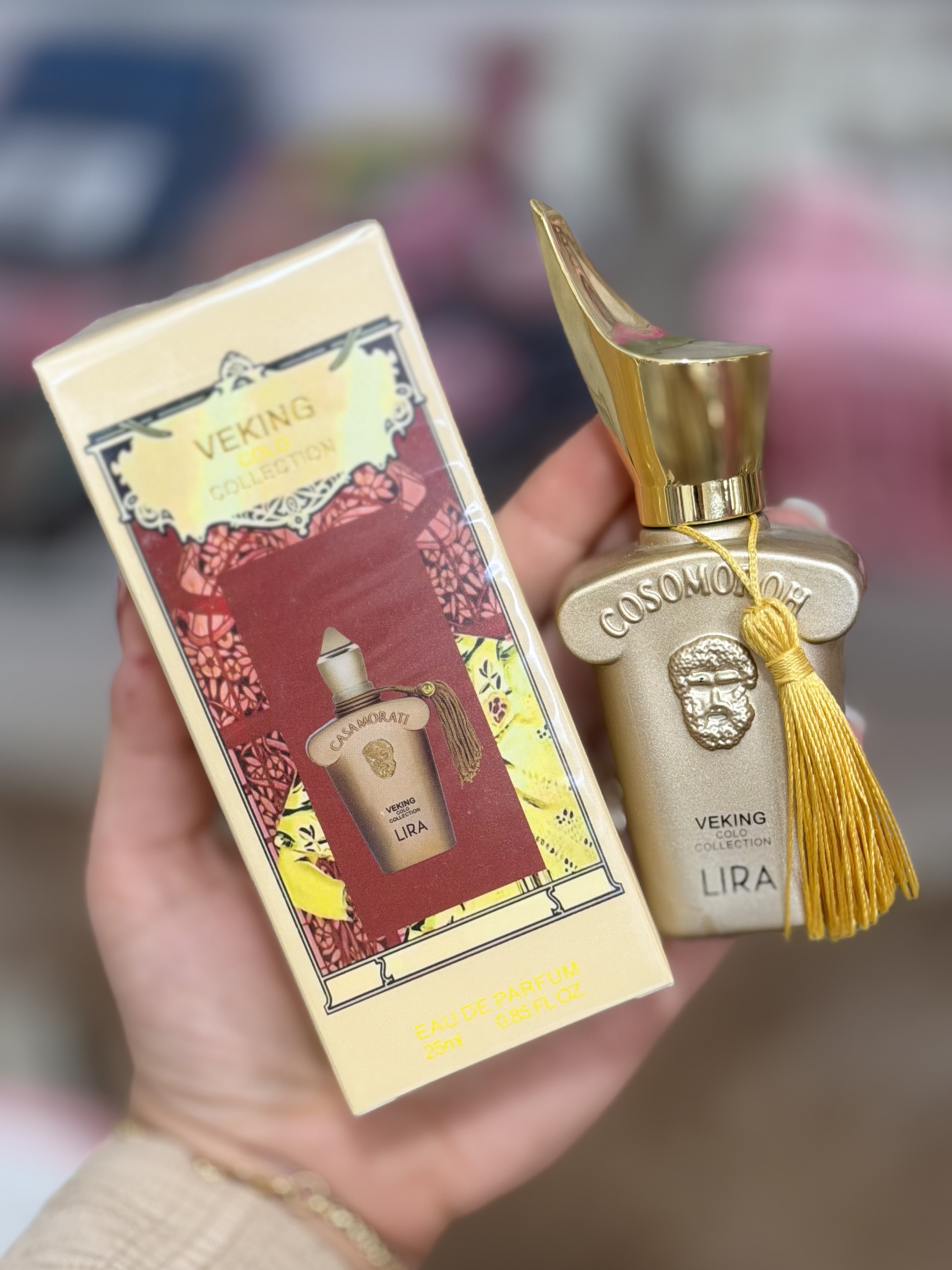 عطر ادکلن مینی زنانه کازاموراتی زرجف لیرا ویکینگ 25 میل