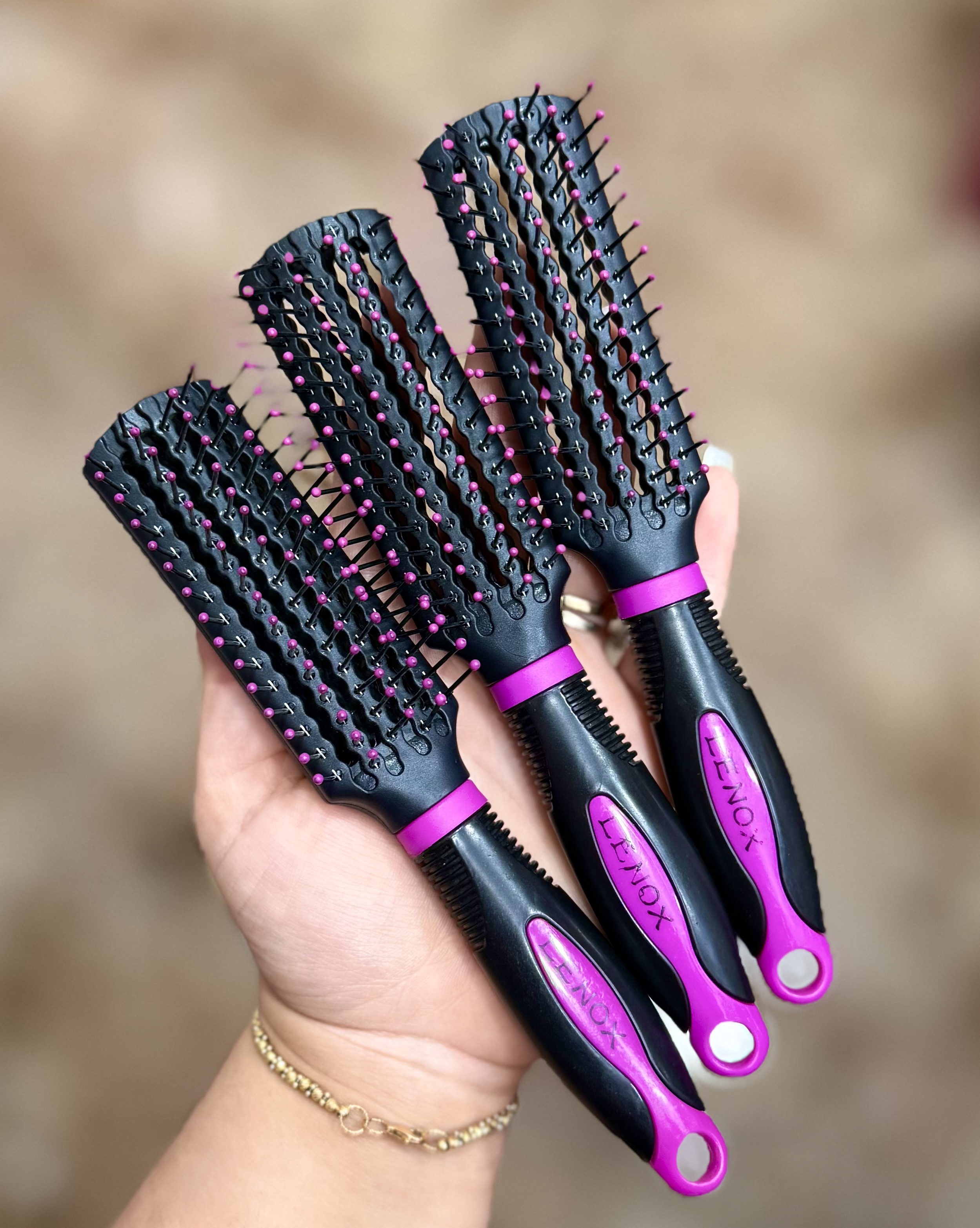 برس مو مسافرتی لنوکس مدل وِنت (Vent Brush) یا برس اسکلتی