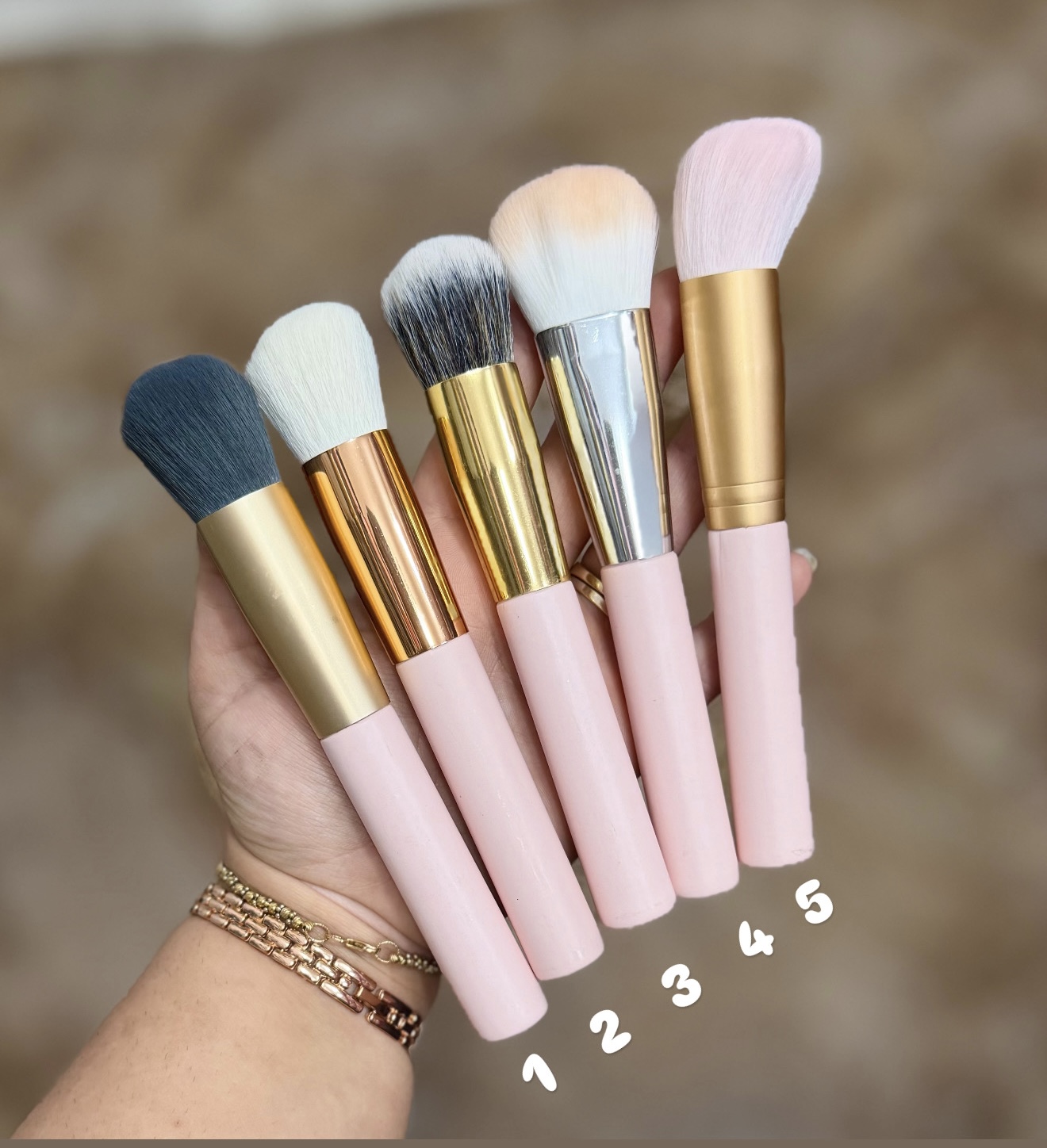 براش رژگونه تکی میکس