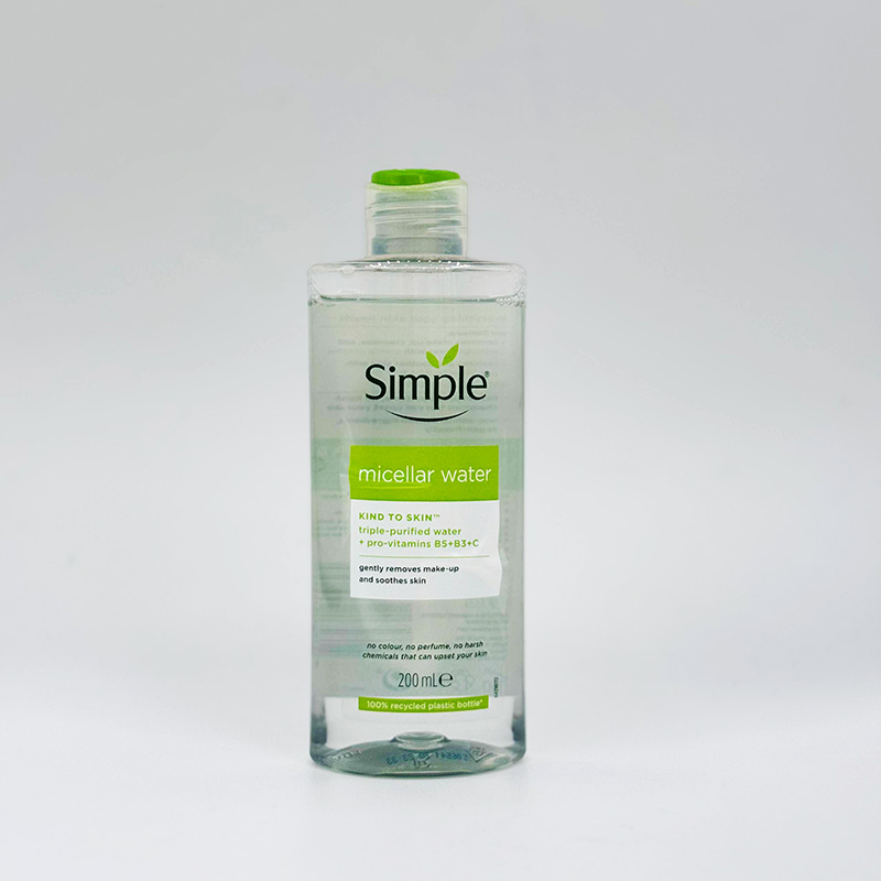 میسلار واتر پاک کننده سیمپل مدل Kind to Skin حجم 200 میل
