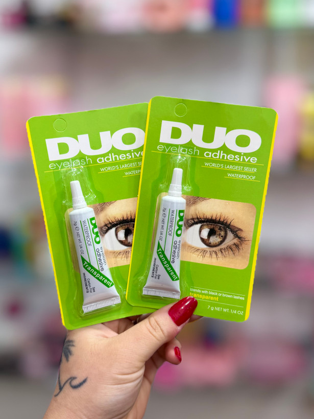 چسب مژه بی رنگ دان DUO